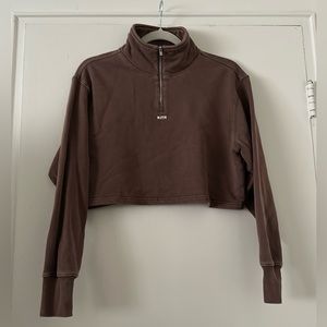 KITH Women Rae Quarter Zip - “Mantle” - Small